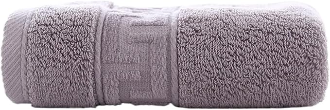3-Pack Cotton Towels, Soft Absorbent Cloths for Personal Use, 34x34 cm(Coffee)