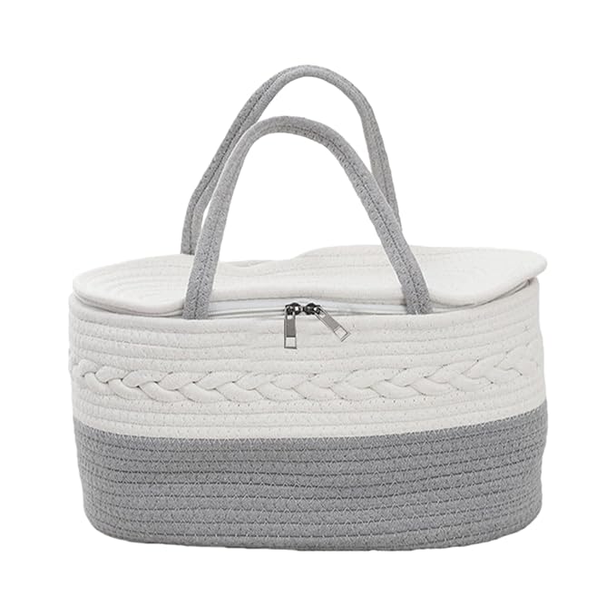 Baby Shower Gift Bag, Portable Waterproof Material, 37x26x18.5cm, Nursery Storage Basket, Stroller Organizer Bag, Multi-Pocket Organization, for Travel Car Outdoor Bathroom Bedside Picnic Parent