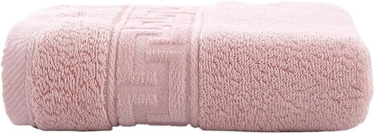 3-Pack Cotton Towels, Soft Absorbent Cloths for Personal Use, 34x34 cm(Pink)