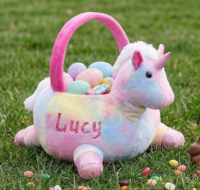 DIBSIES Plush Easter Basket