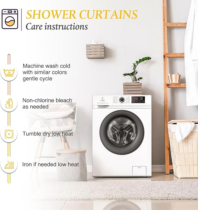 Homewelle Black Yellow Bee Quotes Shower Curtain Long Rustic Inspirational Motivational Words Retro Floral Daisy Honeycomb 72Wx78H Inch Farmhouse Vintage Waterproof Polyester Fabric Bathroom Bathtub