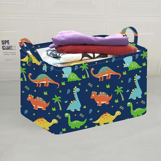 Rectangle Gift Shelf Nursery Storage Basket Laundry Hamper Storage Box and Bins for Home Clothes with Handles