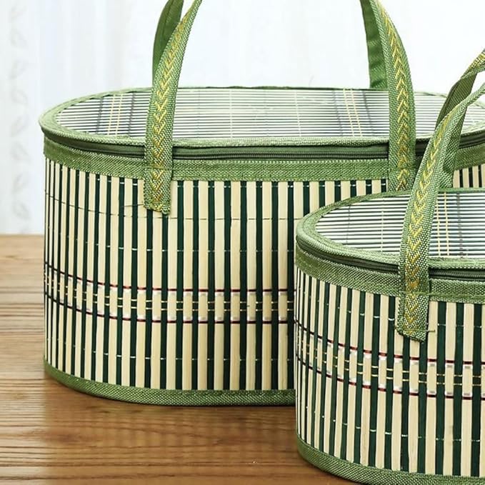1 PCS Portable Sundries Snacks Basket Outdoor Camping Food Fruit Storage Container Basket