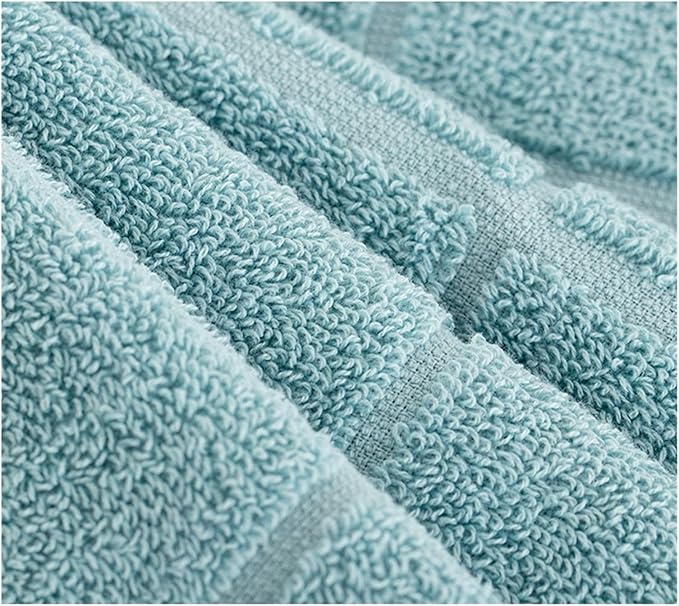 3 Pack Cotton Towels with Hem & Hang Loop, Honeycomb Weave, Thick Face Hand Towels for Home(Pink)