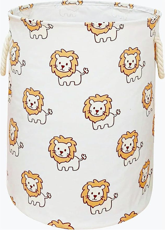 Round Laundry Basket Storage Bins Nursery Hamper Gift Baskets for Home,Office,Home Decor