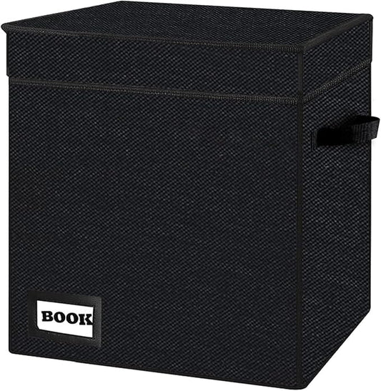 Collection Comic Book Storage Boxes, Protector Organizer 11.8" X 9.8" X 7.8" Collapsible Short Box Holds 160-180 Comic Book Heavy Duty Bin Container Holder Shelf