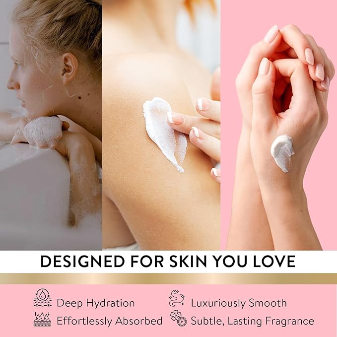 Spa Luxetique Gifts for Women 8pcs Bath and Body Works Gift Set for Women Cherry Blossom Spa Gift for Womens Self Care Birthday Gifts for Womens Wife Sister Girlfriend Friend Valentines Day Gift