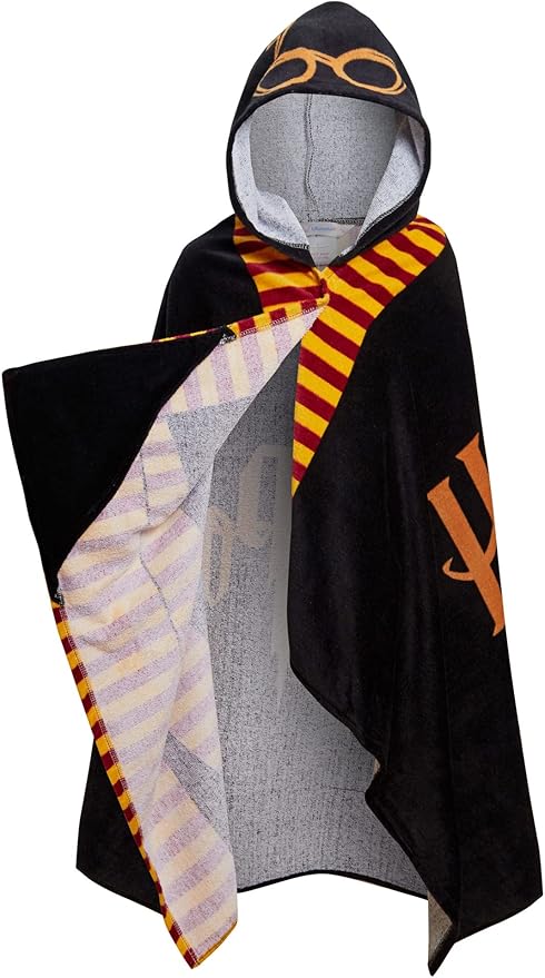 Harry Potter Hooded Towel 100% Cotton Kids Poncho Hogwarts Bathtowel Beach Towel Swimming Wrap Changing Cover Up