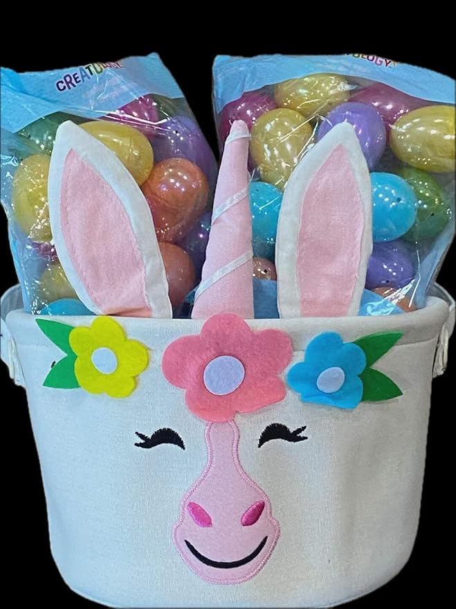 Ashland Unicorn Easter Basket - Felt & Cloth
