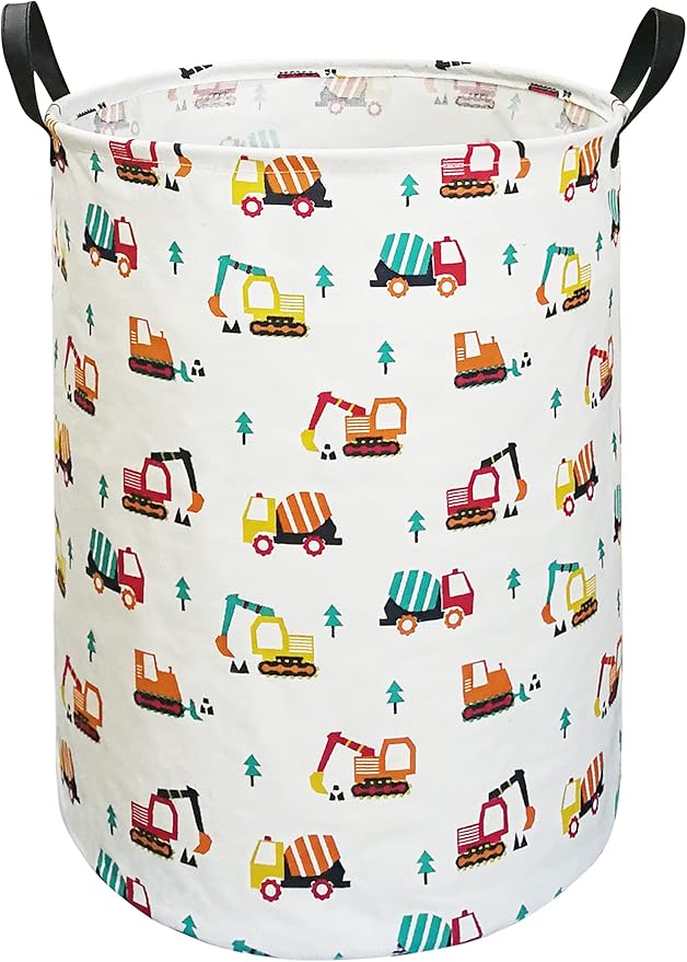 Round Laundry Basket Storage Bins Nursery Hamper Gift Baskets for Home,Office,Home Decor
