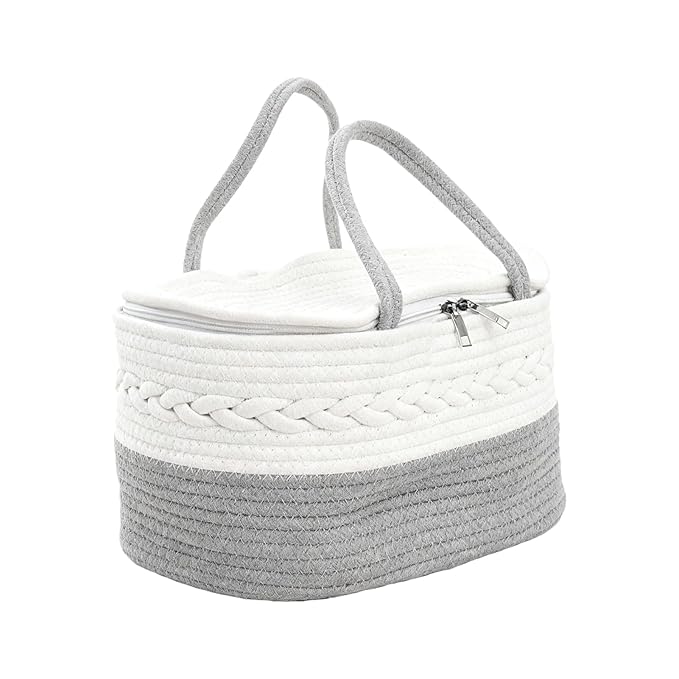 Baby Shower Gift Bag, Portable Waterproof Material, 37x26x18.5cm, Nursery Storage Basket, Stroller Organizer Bag, Multi-Pocket Organization, for Travel Car Outdoor Bathroom Bedside Picnic Parent