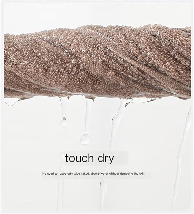 3 Pack Cotton Towels 30x60cm, Soft Thick Bath & Hand Towels, Gentle for Everyday Use(Blue)