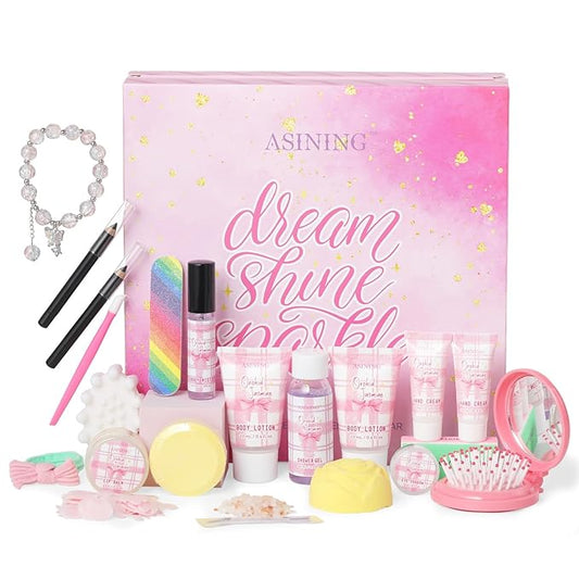 24 Day Beauty Care Advent Calendar, Makeup & Cosmetic Surprises, Birthday Gifts for Women Gift Sets, Cosmetics Gift Baskets for Women Teens Girlfriend Daughters Mothers Day Gifts