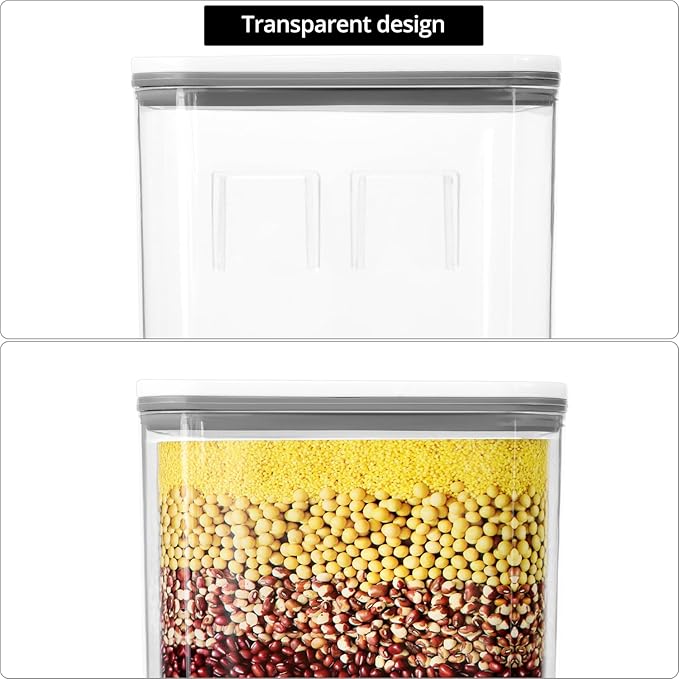 QWORK Wall-Mounted Scent Booster Beads Dispenser and Laundry Detergent Organizer with Transparent Design