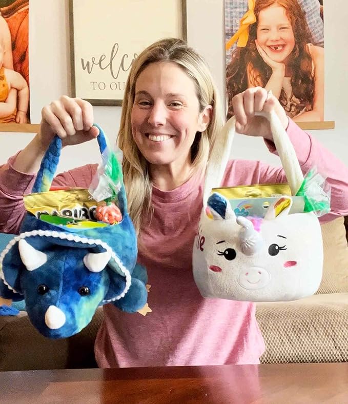 DIBSIES Plush Easter Basket