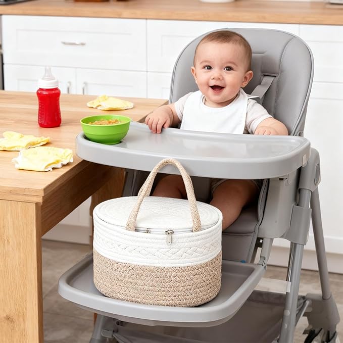 Baby Shower Gift Bag, Portable Waterproof Material, 37x26x18.5cm, Nursery Storage Basket, Stroller Organizer Bag, Multi-Pocket Organization, for Travel Car Outdoor Bathroom Bedside Picnic Parent