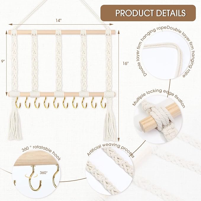 POVETIRE Headband Holder Bow Holder for Girls Hair Bows,Baby Headband Holder Organizer Hair Bow Hair Accessories Organizer Storage Wall Hanging Decor for Nursery Toddler Girls Room