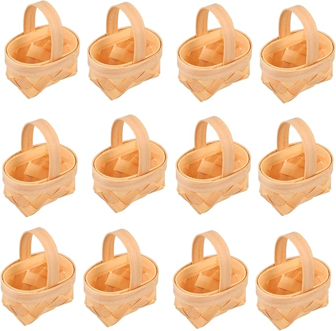 Happyyami 20pcs Woven Candy for Boys and Girls Mini Chocolate Weaving Design for Parties Weddings Birthdays and Festivals