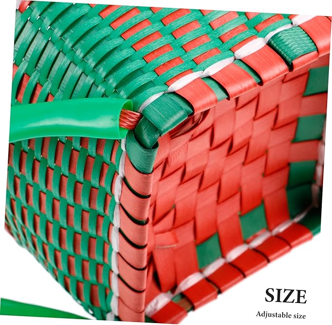 Balacoo Hand Woven and Girls Storage Basket Portable Woven Backpack for Dance Props Rustic Picnic Holder for Toddlers Outdoor Use and Kindergarten