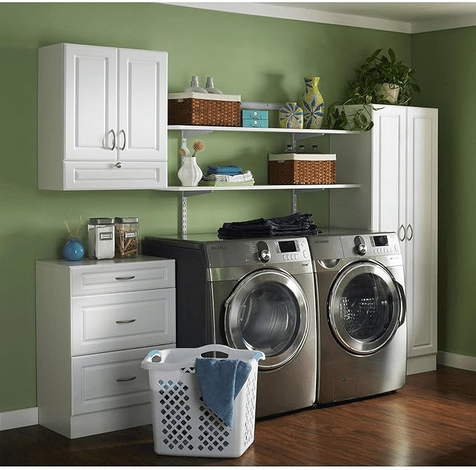 Laundry Hamper Basket with Diamond Pattern, 2 Bushel Capacity, Black, 21.6 x 17 x 18.9 inches (1, White)