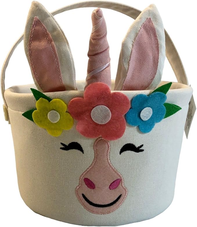 Ashland Unicorn Easter Basket - Felt & Cloth