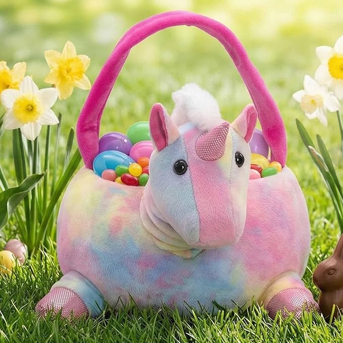 DIBSIES Plush Easter Basket