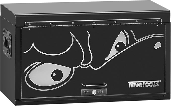 Teng Tools 26 Inch Wide 4 Drawer PRO35 Heavy Duty Black Top Box - TST26B4
