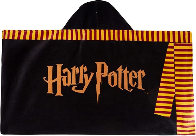 Harry Potter Hooded Towel 100% Cotton Kids Poncho Hogwarts Bathtowel Beach Towel Swimming Wrap Changing Cover Up