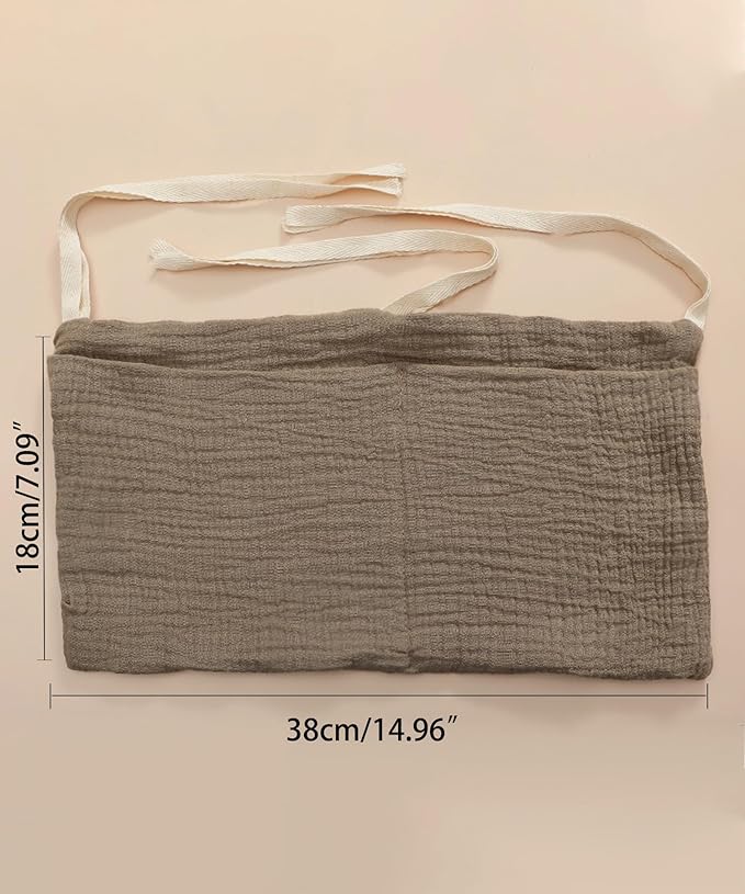 Baby Bedside Hanging Bags Storage Organizer Milk Bottle Toy Crib Baby Nappy-Bag Bed-Bunk Organizing Bag