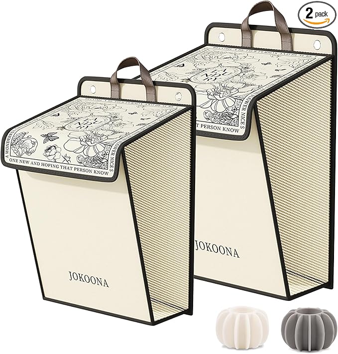 Flower Wall Hanging Laundry Basket, Collapsible Laundry Hamper with Handle & Laundry Balls,Space-Saving Foldable Storage Dirty Washer Organizer Bin Multi-function Container Durable, Set of 2