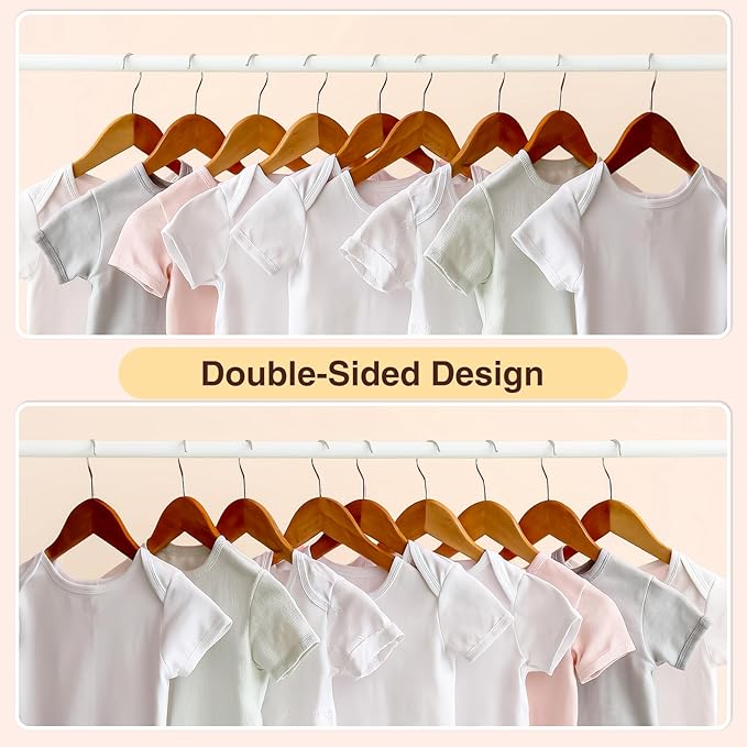 WSICSE Baby Closet Divider, Double-Sided Baby Clothes Organizer Nursery Decor Closet Dividers for baby Clothes 8 Designs from Newborn to 24 Month (Weather