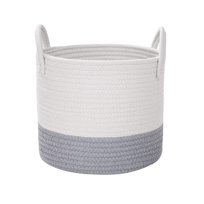 Grey Storage Bin - from Nursery to Dorm