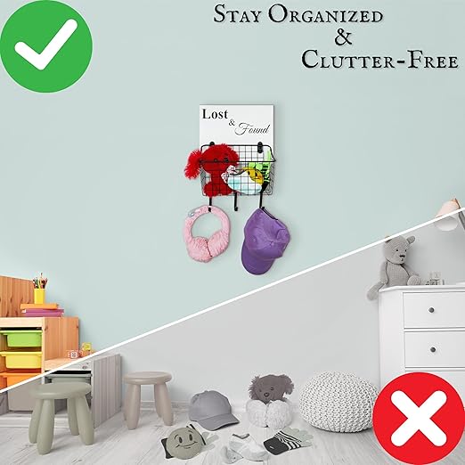 Lost and Found Bin Basket - Ideal for a Preschool Classroom or Daycare | Farmhouse Classroom Decor - Lost Socks Basket For Laundry Room