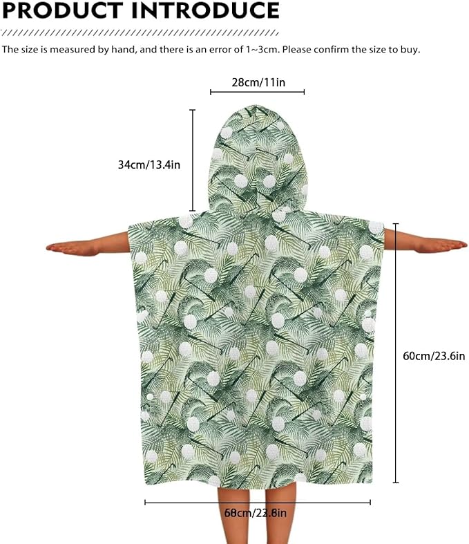 Hooded Beach Towel for Kids Golf Large Towel Wrap Ultra Absorbent Natural Baby Stuff Baby Bath Shower Decorations for Boys Girls