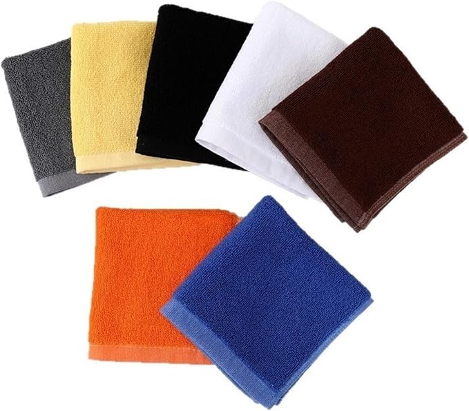 3-Pack Cotton Towels, Thick and Soft 120g Bath and Face Towels, Absorbent for Home Use(White)