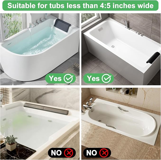 2 Pack Bath Tub Toy Storage Organizer,Baby Bath Tub Toys Storage,Saddle Shape 2 Compartments Mesh Shower Toy Holder (White)