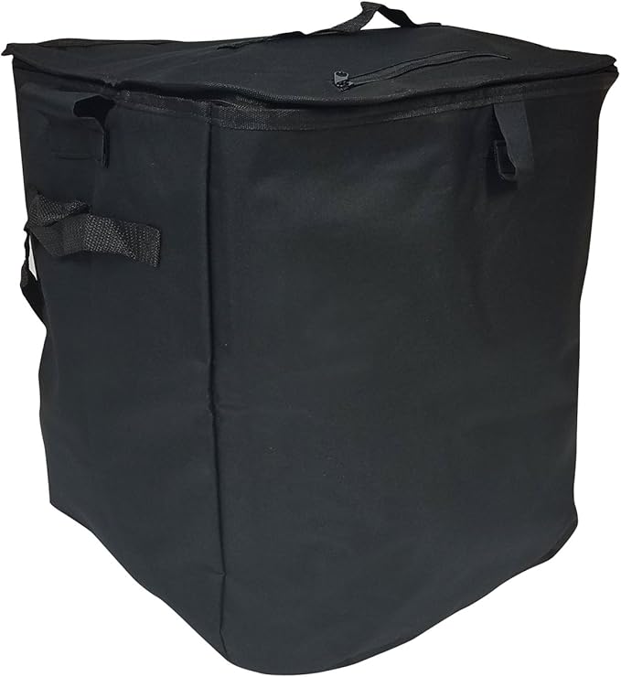 HOMZ Premium Tote Cart Bundle Buggy Liner, Aluminum 15" x 15" x 15"