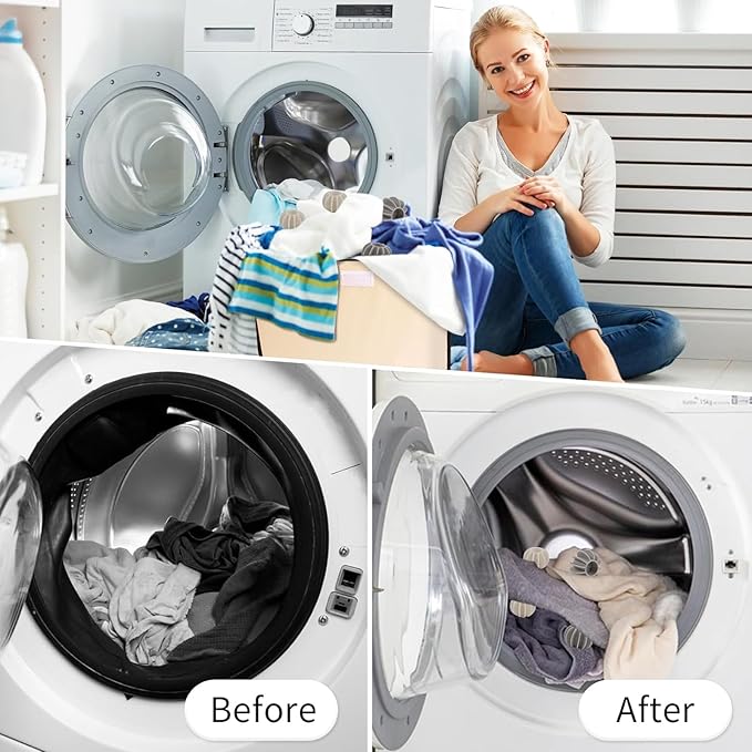 Flower Wall Hanging Laundry Basket, Collapsible Laundry Hamper with Handle & Laundry Balls,Space-Saving Foldable Storage Dirty Washer Organizer Bin Multi-function Container Durable, Set of 2