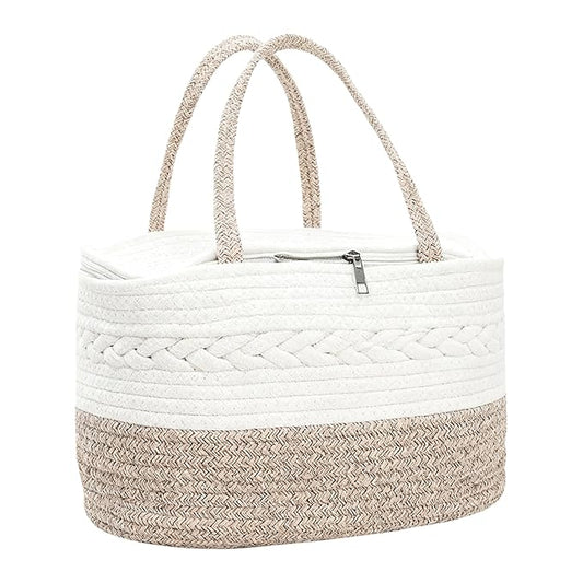 Baby Shower Gift Bag, Portable Waterproof Material, 37x26x18.5cm, Nursery Storage Basket, Stroller Organizer Bag, Multi-Pocket Organization, for Travel Car Outdoor Bathroom Bedside Picnic Parent