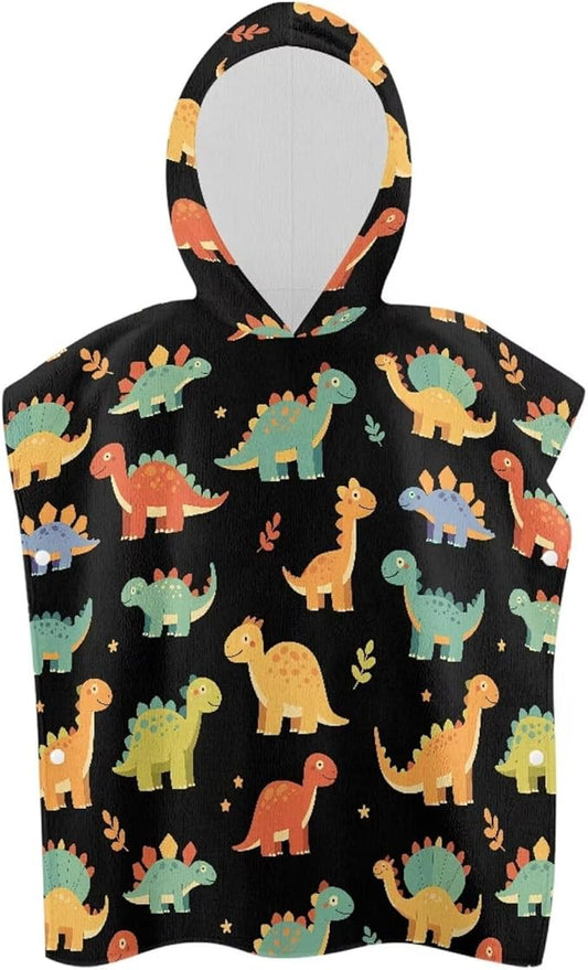 Baby Bath Towel Hooded Ultra Soft Towel Highly Absorbent for Babies Toddler Infant Cartoon Cute Dinosaur Hooded Bath Towel Wrap Toddlers Shower Decorations for Boys Girls