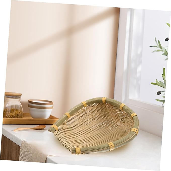 Woven Storage Basket Decorative Multipurpose Woven Basket for Fruits Snacks and Items Charming Home Decor for and Nursery