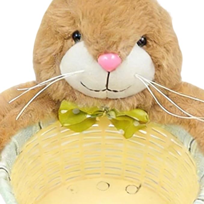 Easter Basket - Bunny Eggs Storage Organizer | Candy Storage Basket,for Kids Party Holiday Family Gathering Food Snacks Chocolate Candy Biscuits
