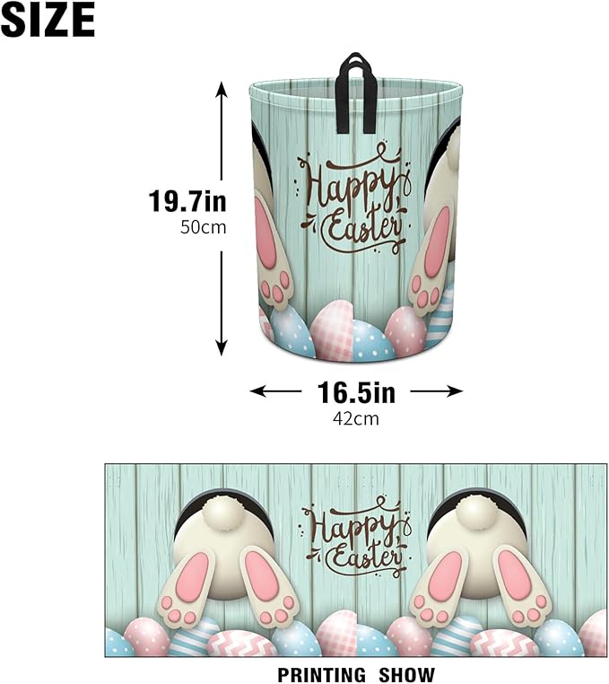Baby Laundry Hamper,Laundry Basket,Waterproof Storage Bin for Bedroom,Clothes Organizer Basket,Toys Box,Room Decor