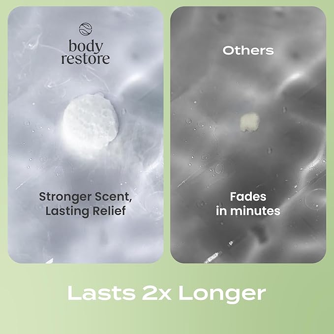 Body Restore Bath Bombs Aromatherapy 15 Pack - Birthday Gifts for Women, Men, Travel Essentials, Stress Relief, Relaxation, Self Care - Tea Tree