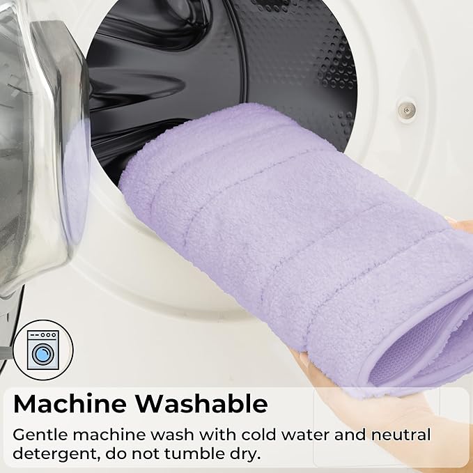 GRANNY SAYS Bathroom Rugs Non Slip, 24" x 36", Bath Rugs for Bathroom Washable, Bath Mats for Floor, Microfiber Bath Mat for Tub, Absorbent Bath Rugs for Shower Room, Lavender