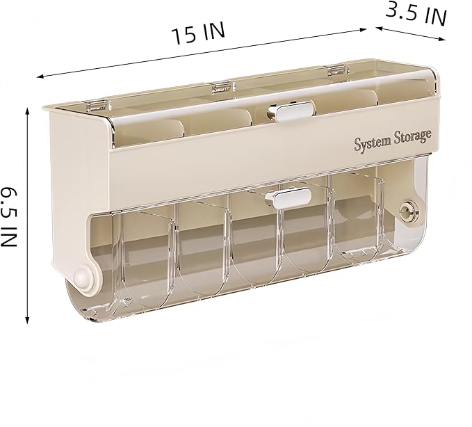 Underwear & Socks Drawer Organizer - Hanging Storage with 12 Adjustable Compartments Organizer,Plastic Organizer Box with Dividers,Space-Saving Design for Closet Door, Dorm, Apartment