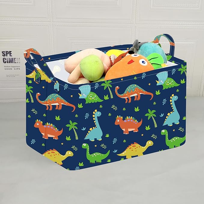 Rectangle Gift Shelf Nursery Storage Basket Laundry Hamper Storage Box and Bins for Home Clothes with Handles