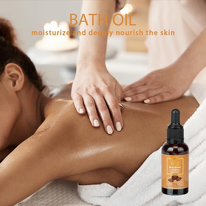 Mothers Day Gifts for Mom - Luxury Honey Almond Bath & Body Gift Set for Women, Spa Gift Basket, Pampering Bath Set with Bath Bomb | Christmas Birthday, Perfect Holiday Gift for All Occasion