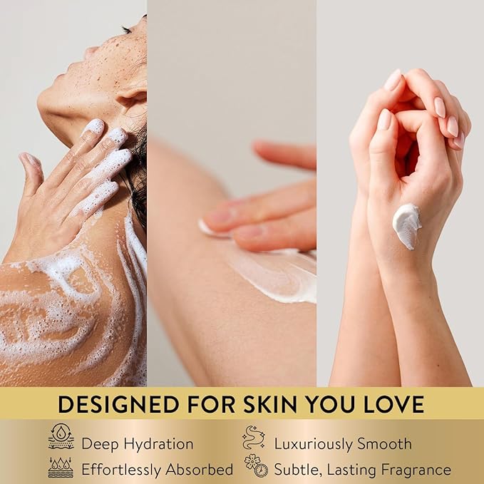 Spa Luxetique Gifts for Women 8pcs Vanilla Bath and Body Works Gift Set for Women Self Care Spa Gift for Womens Birthday Gift for Womens Grandma Mom Sister Friend Valentines Day Gifts for Her