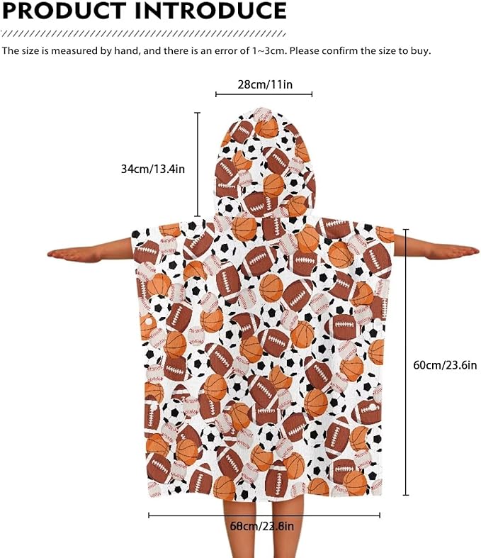 Hooded Bath Towels for Babies Ball Soft Bath Towel for Babies Toddler Infant Bathroom Beach Swim Supplies Perfect Baby Bath Shower Decoration
